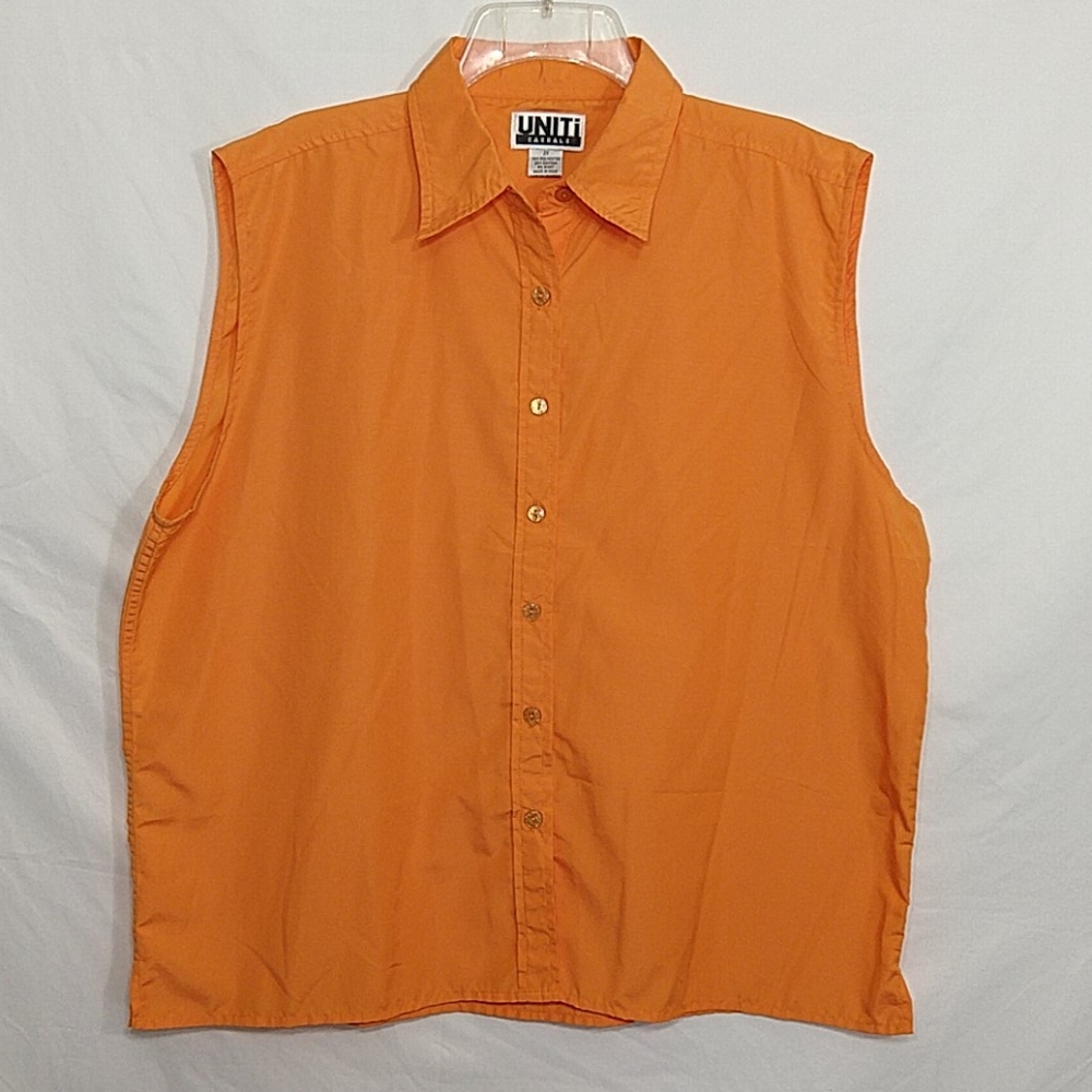 Uniti Casuals Sleeveless Button Collared Shirt - image 6